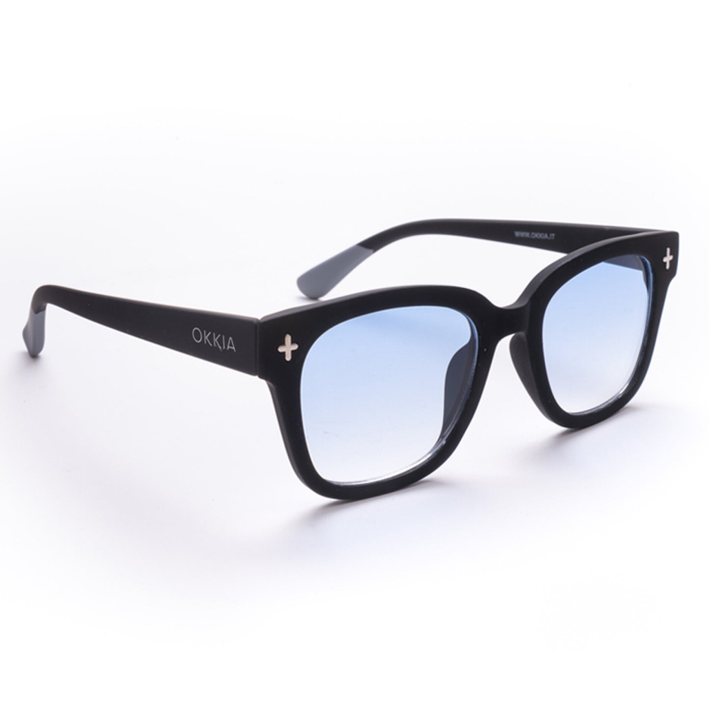 OKO12 PRETO (LENTE AZUL)