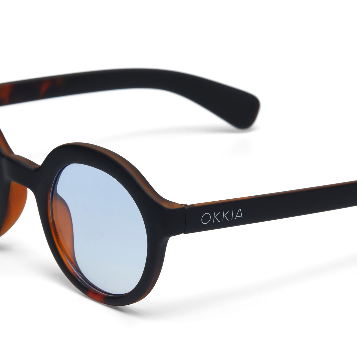 OKO31 CASTANHO (LENTE AZUL)