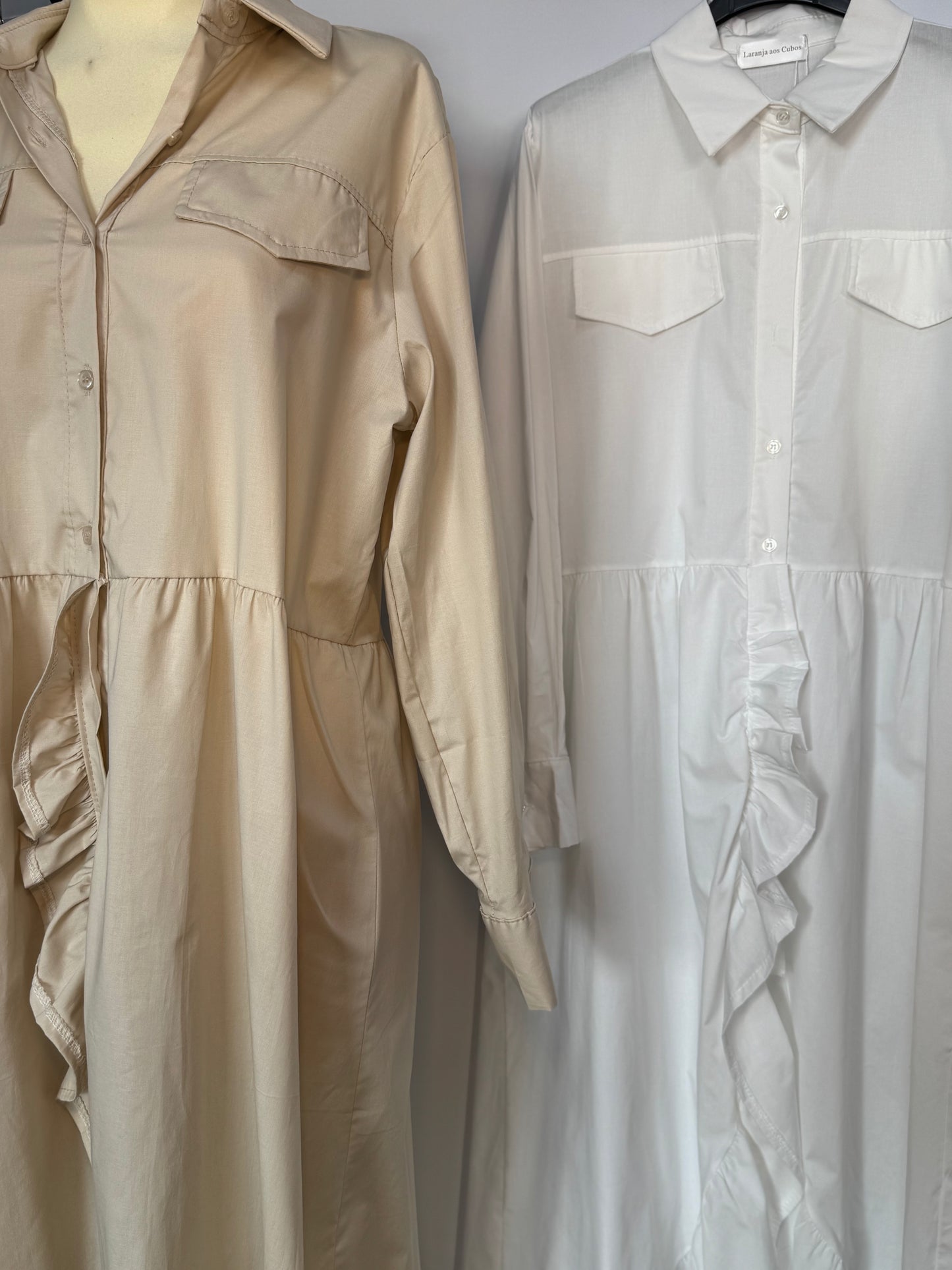Vestido Gabardine