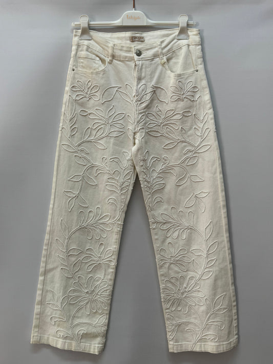 Calça Bordada
