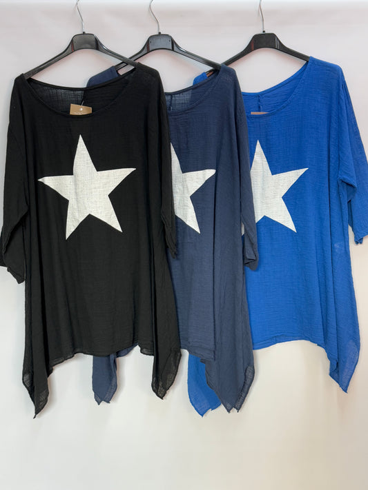 Camisola Oversize estrela