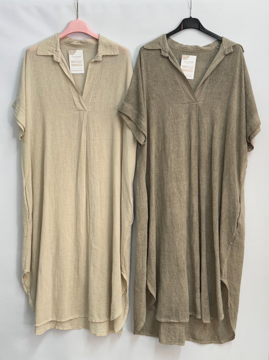 Vestido 100% algodão